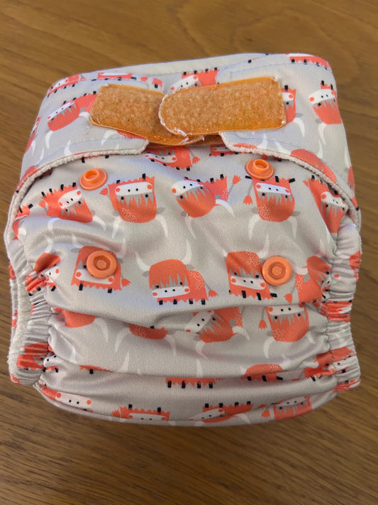 Baba and Boo newborn pocket nappy.  (#094)