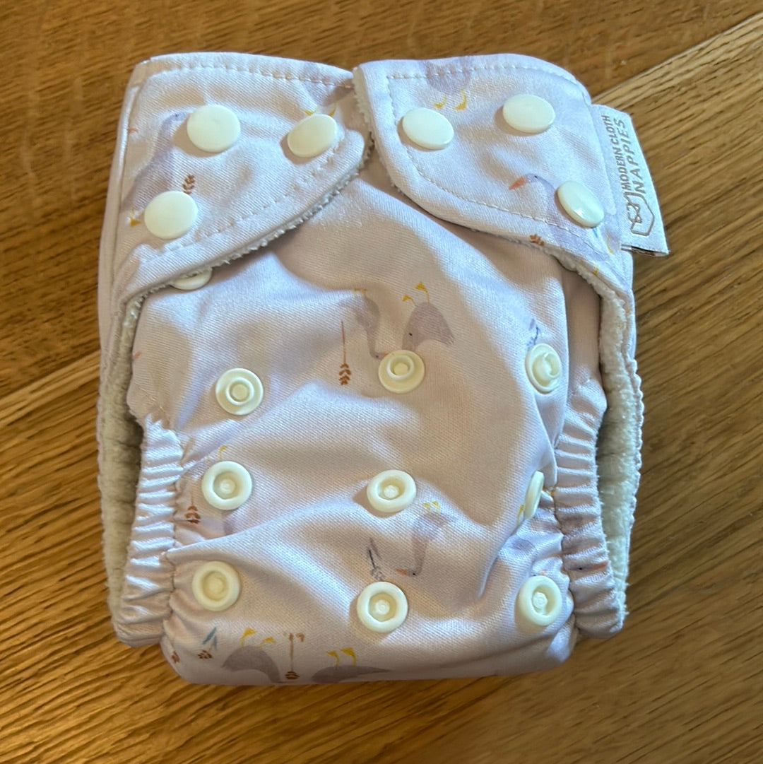 Modern cloth nappies newborn all in one nappy (036)