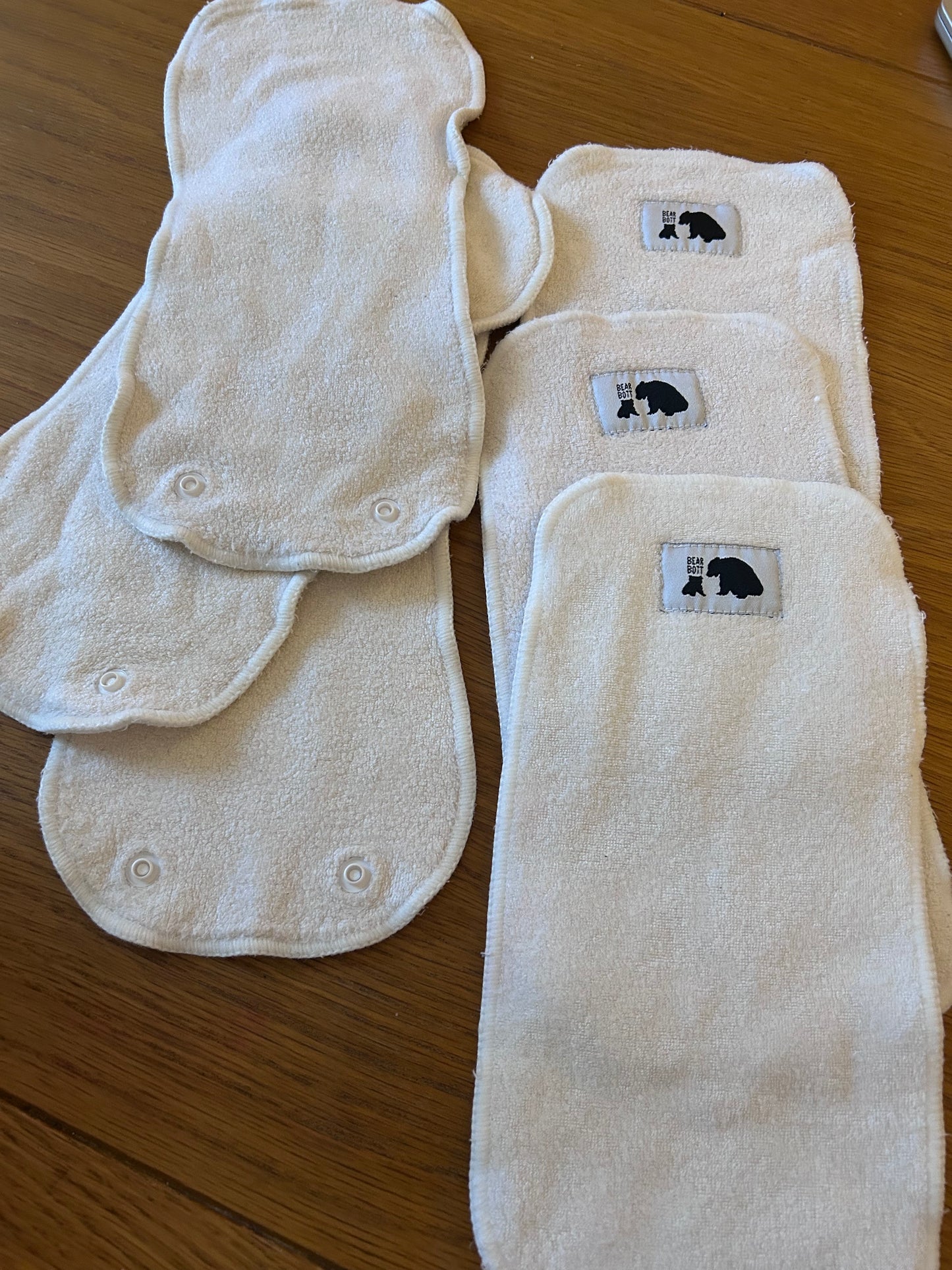 Bear Bott bamboo insert bundle (boosters & inserts; 003)