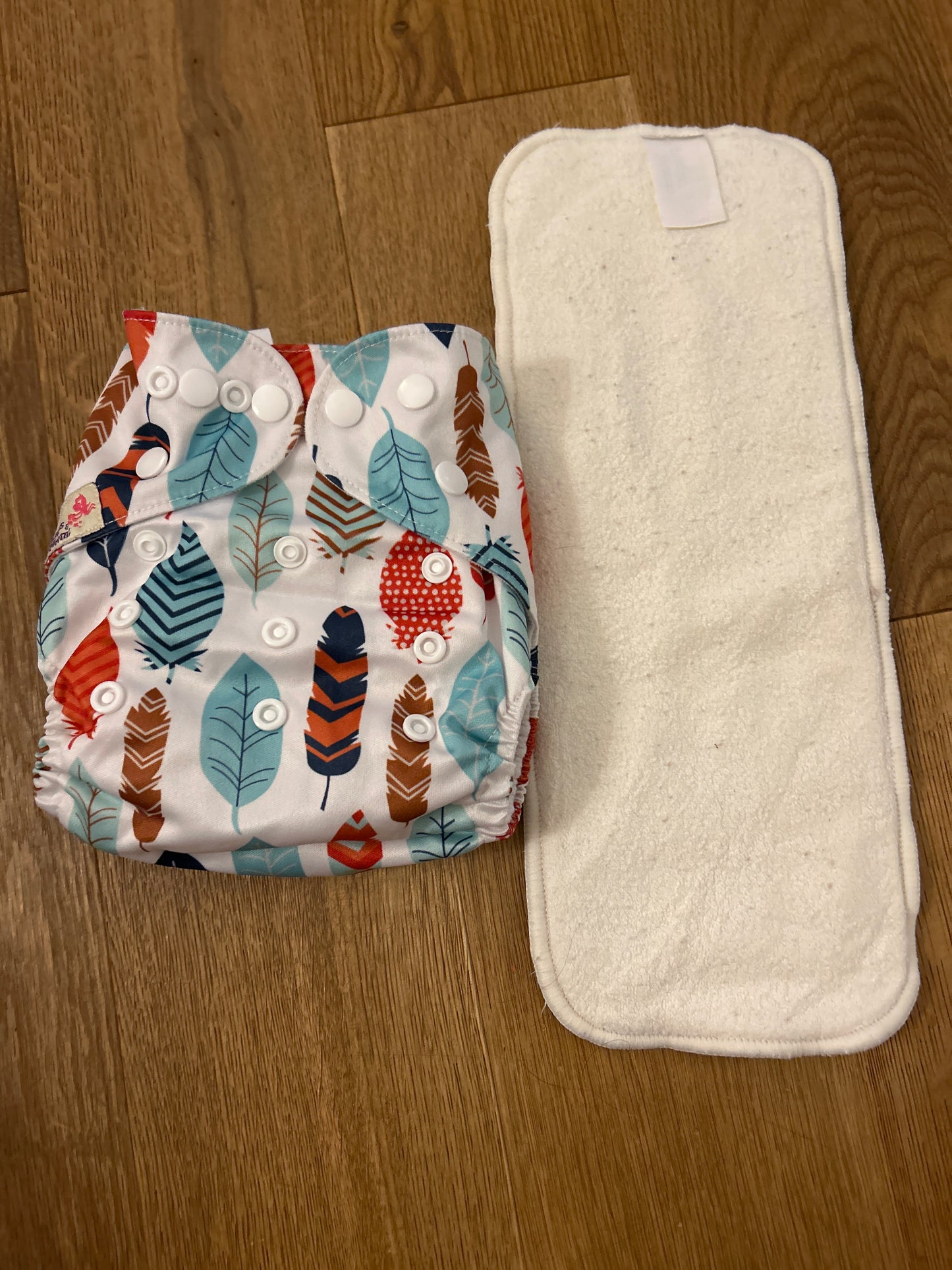 Littles and Bloomz pocket nappy (101)
