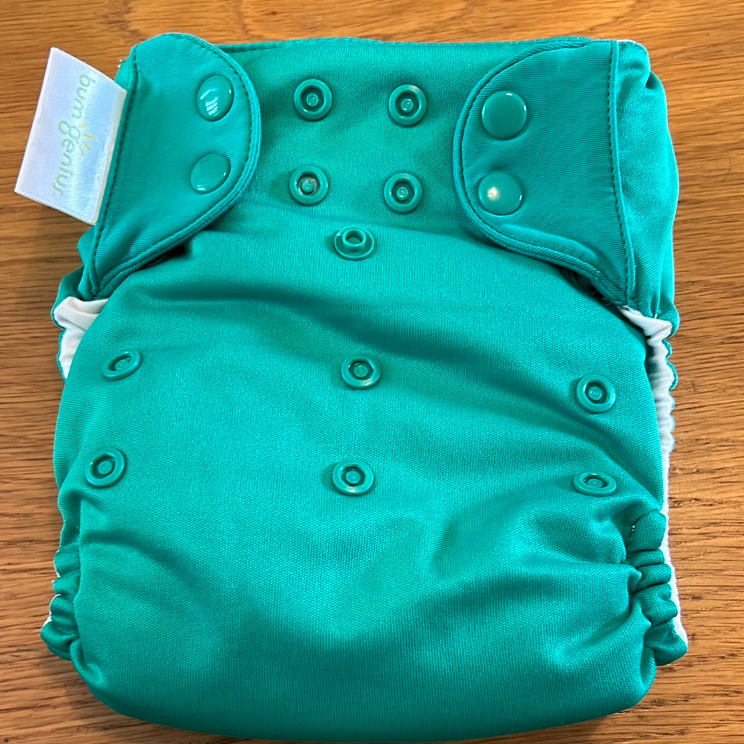 Bumgenius - Pocket nappy dark green (052)