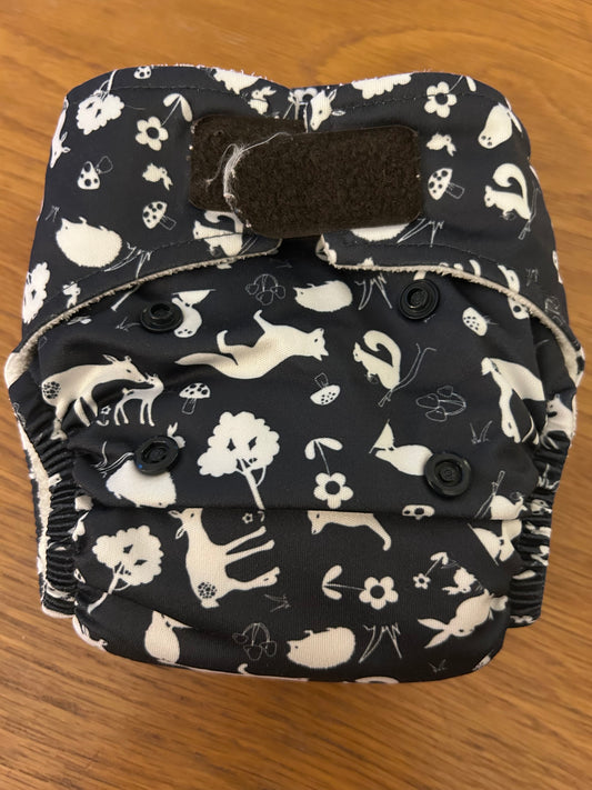 Baba and Boo newborn pocket nappy.  (#094)