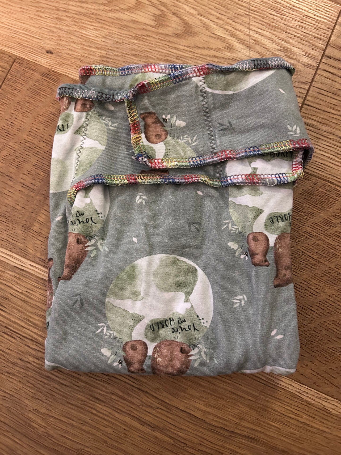 Beautiful Preflat (flat) nappy (093)