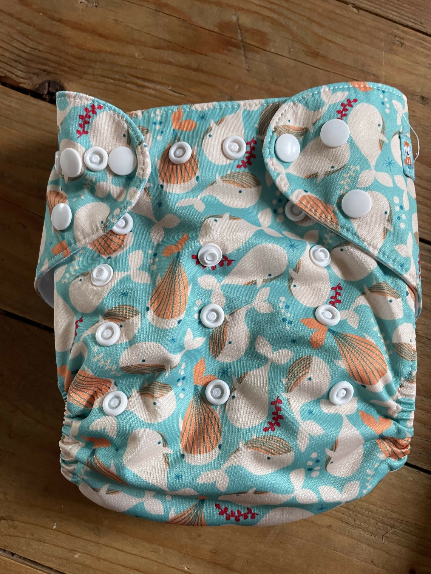 Alva baby pocket nappy with 2 insert