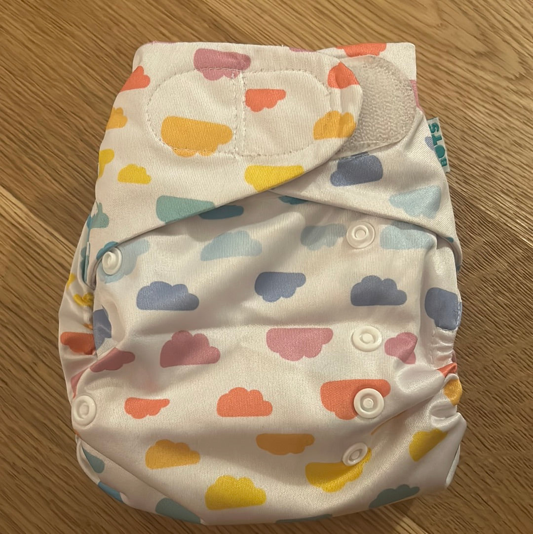 Totsbots - Hero all in one nappy, 2023 version, like new (003)