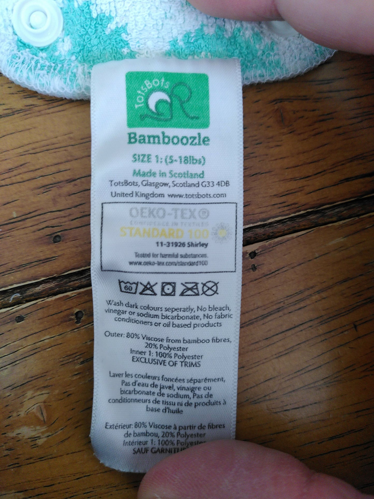 TotsBots Bamboozle Size 1