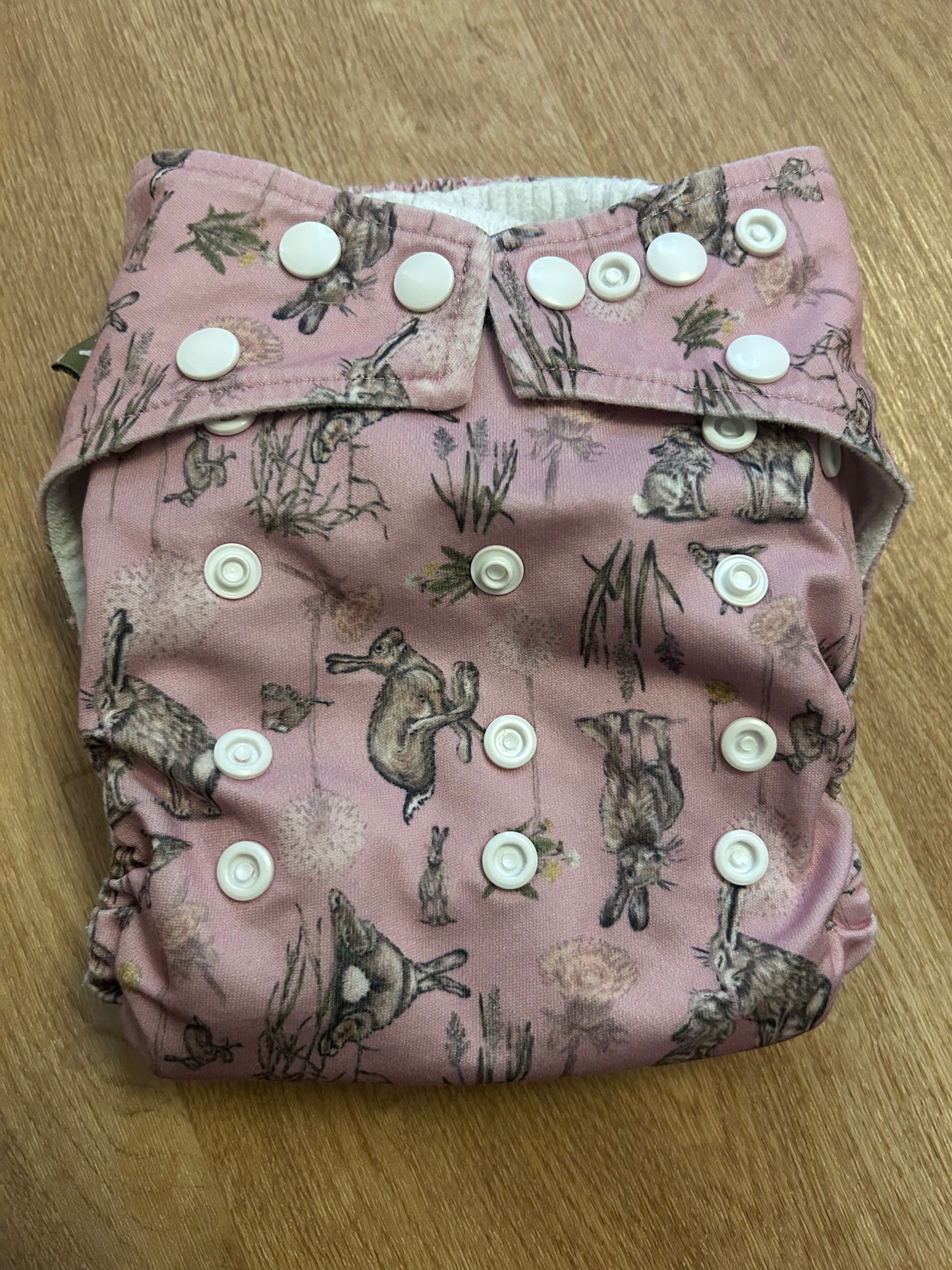 Little Lamb birth to potty one size pocket nappy (099)