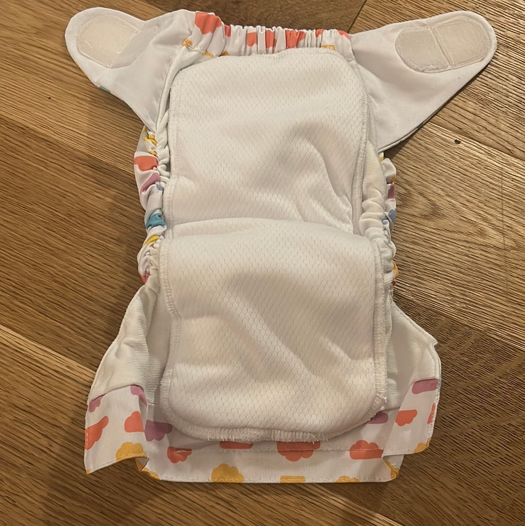 Totsbots - Hero all in one nappy, 2023 version, like new (003)
