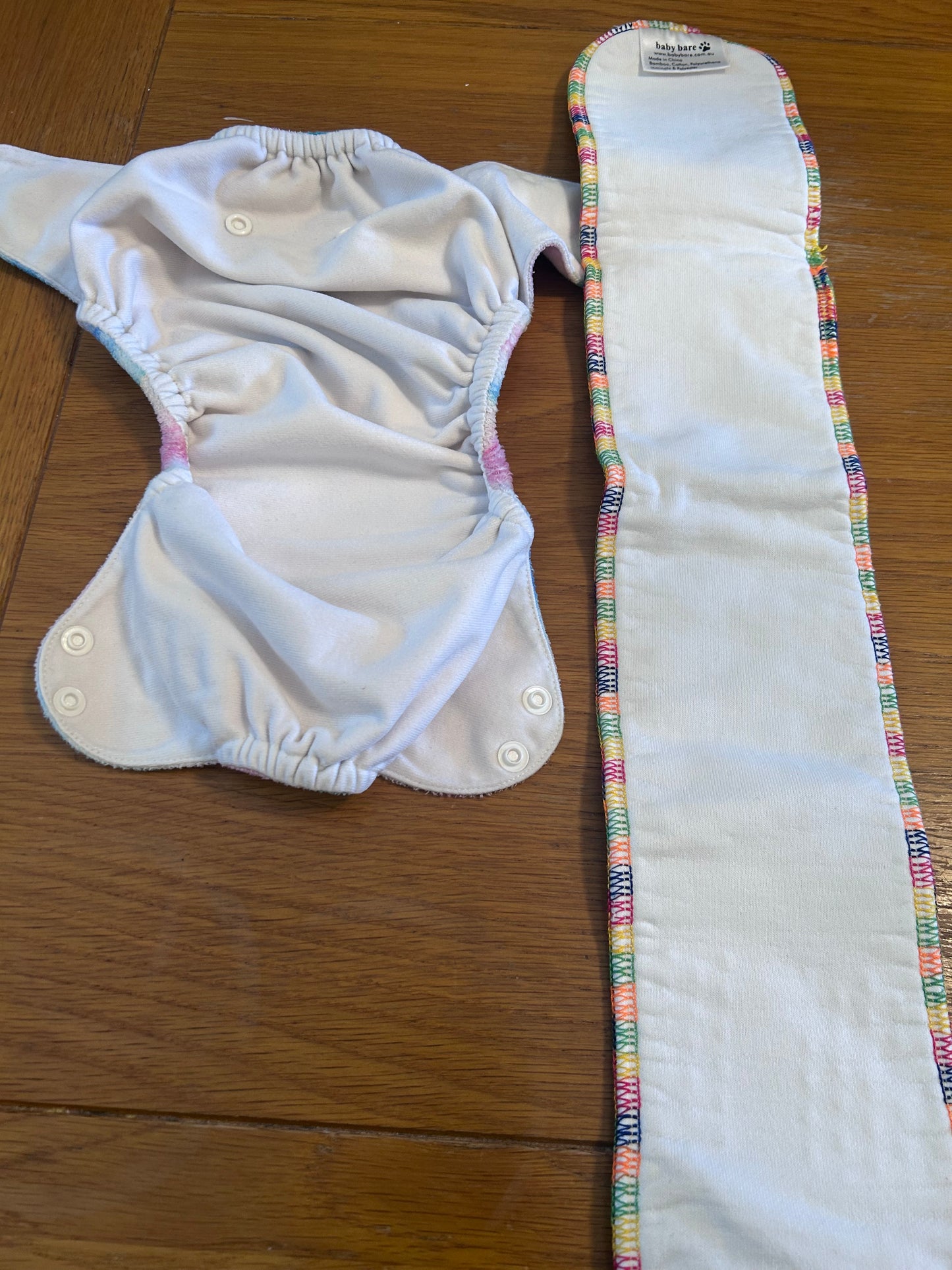 Baby Bare all in two nappy minky style (022)