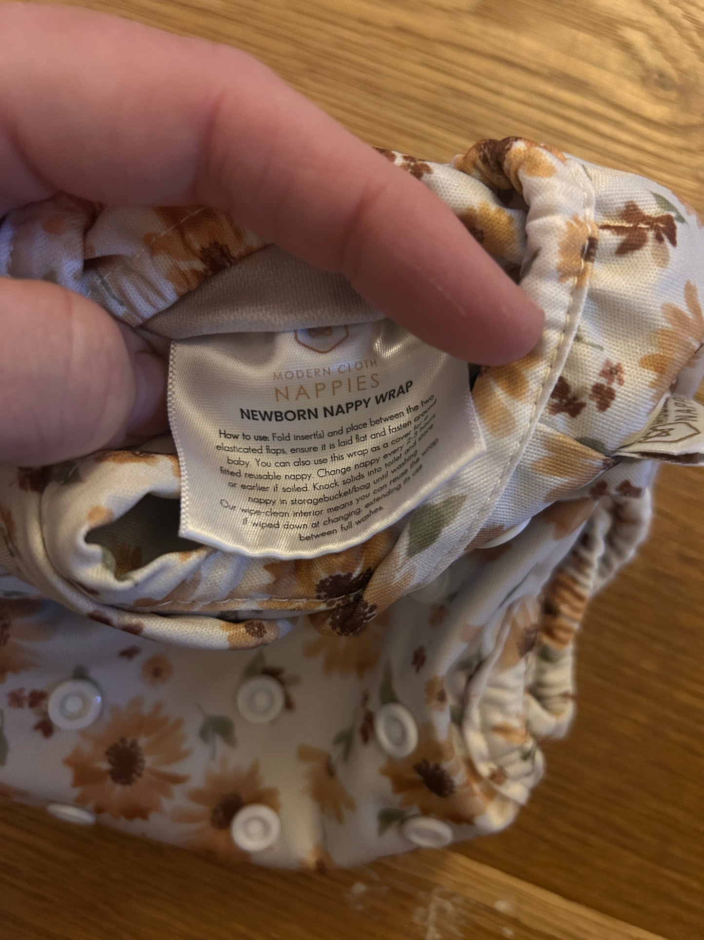Modern cloth nappies newborn wrap  (003)