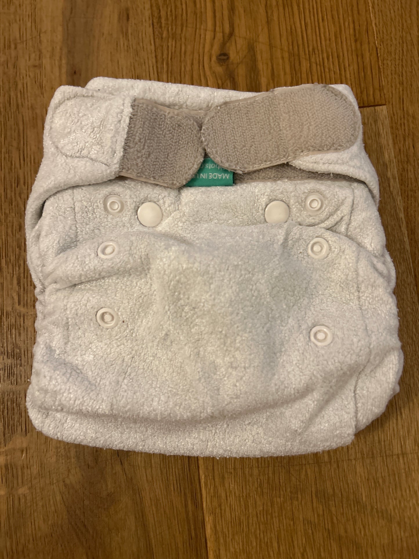 TotsBots  - Fitted Nappy bamboozle size 2 (101)