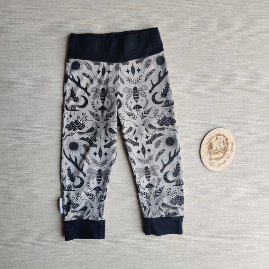 Woodlandala leggings age 1 EUC. Fox & Bobbin Preloved cloth friendly clothing