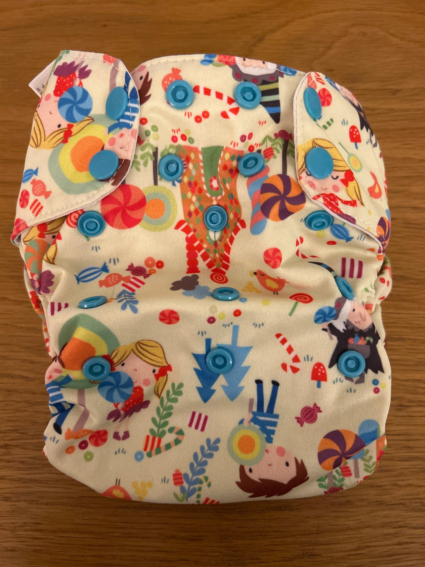 Blueberry - All In One Hansel and Gretal nappy (060)