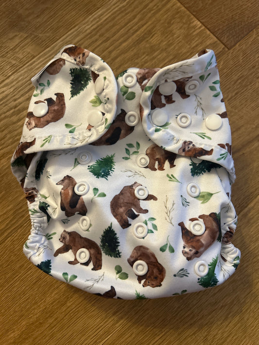 Bear Bott - All In One nappy stay dry (003)