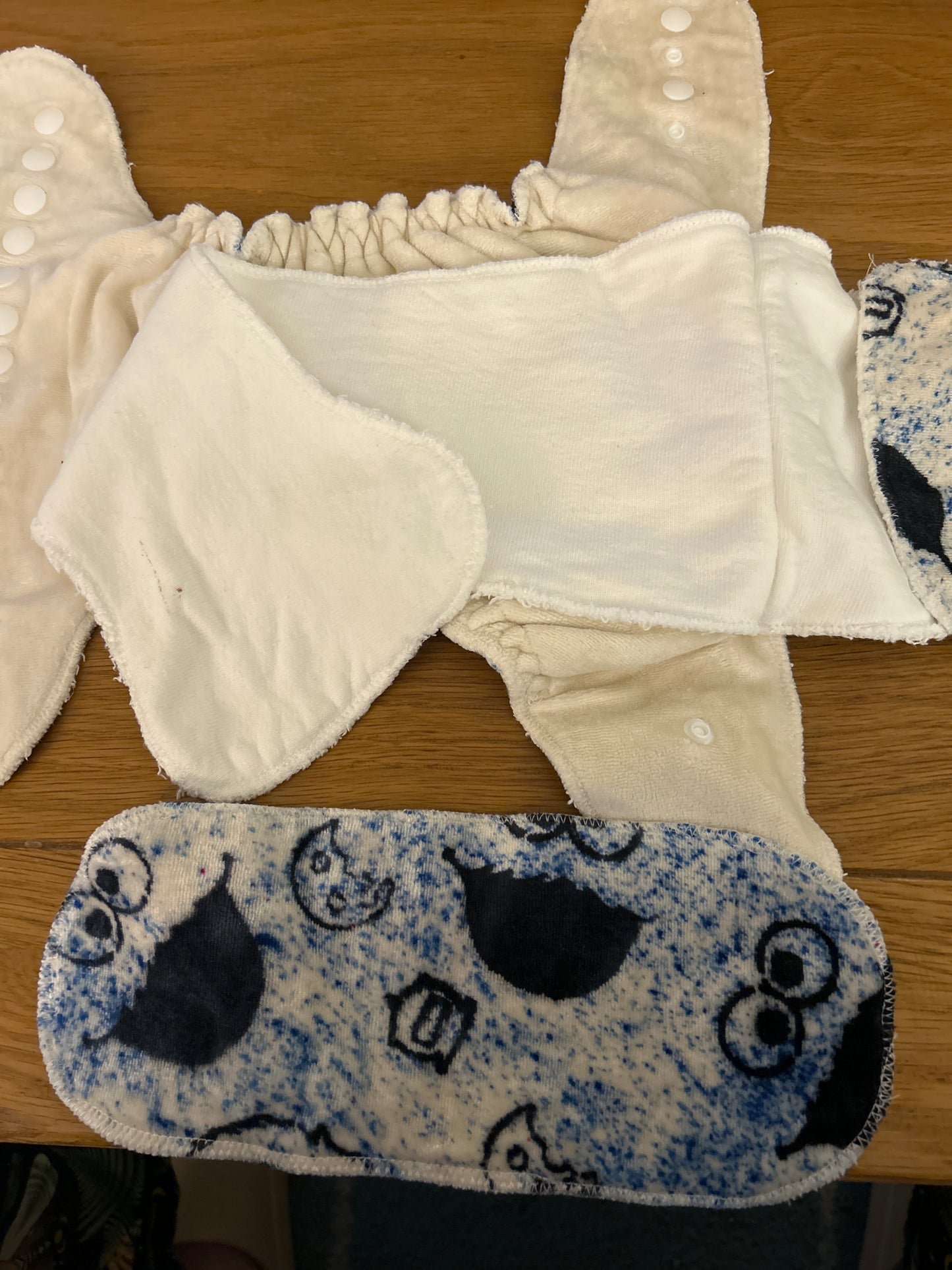 Mum sew crazy fitted nappy (060; unbranded)
