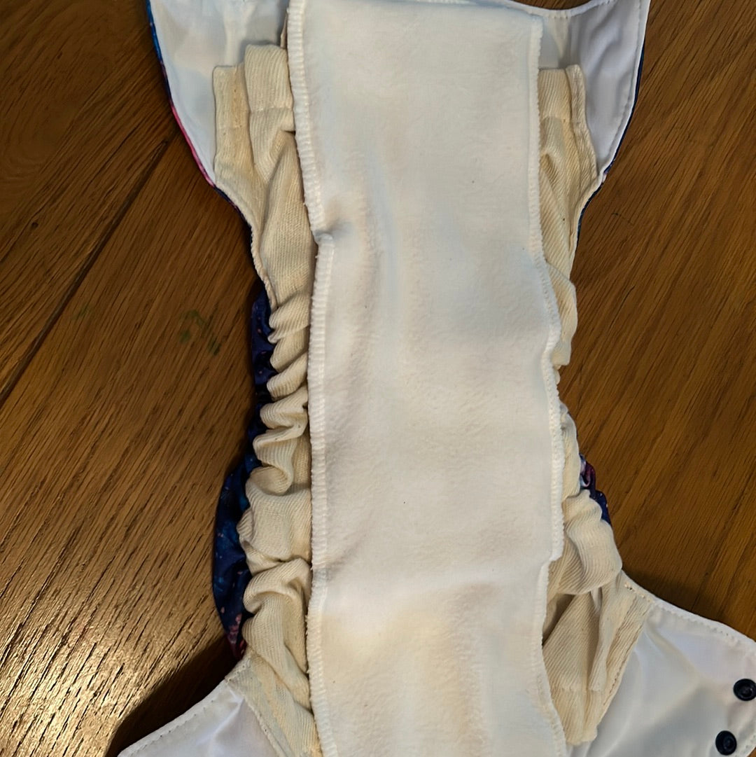 Blueberry Simplex Organic all in one nappy - brand new (045)