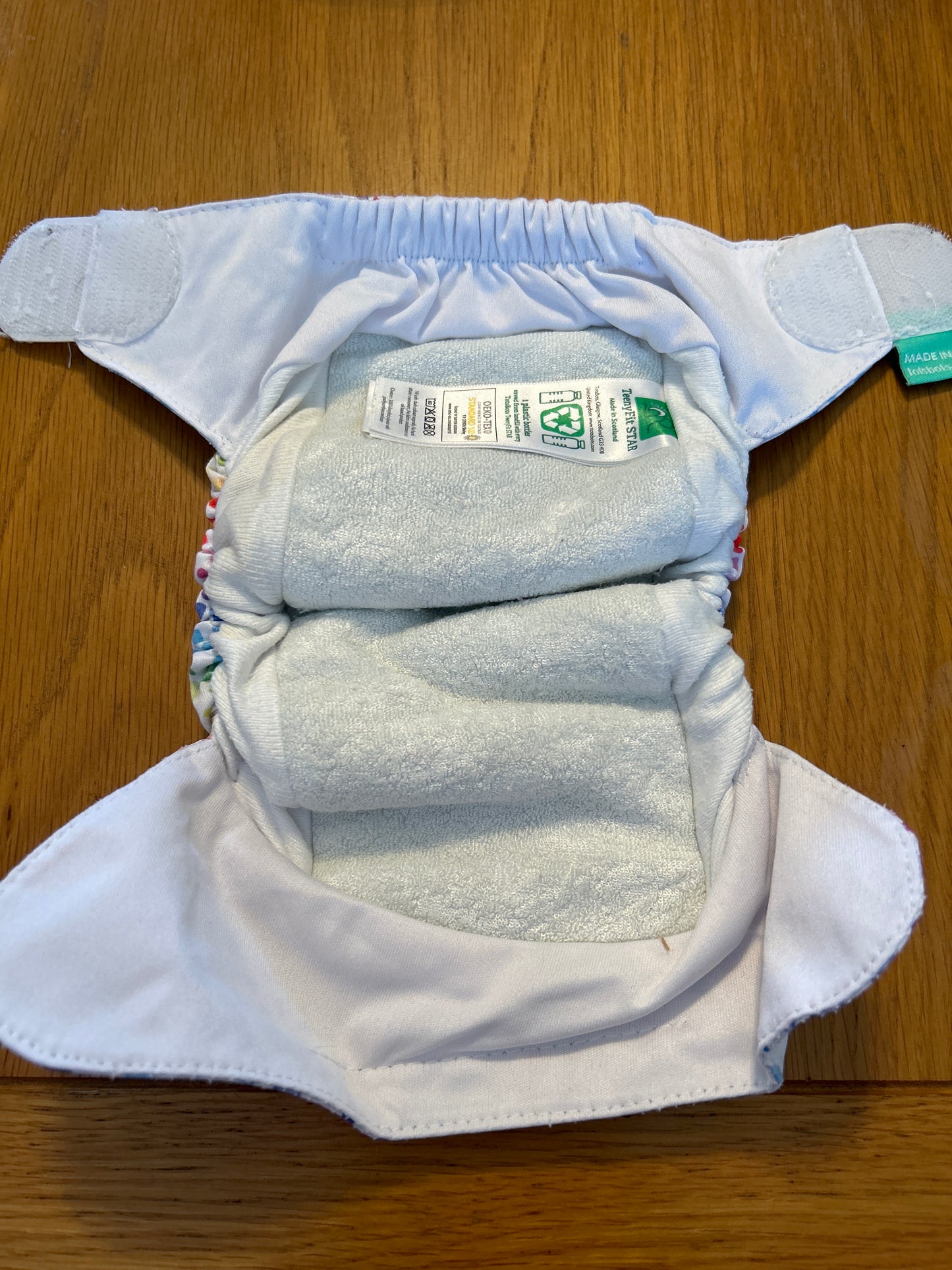 TotsBots teenyfit star all in one nappy newborn (083)