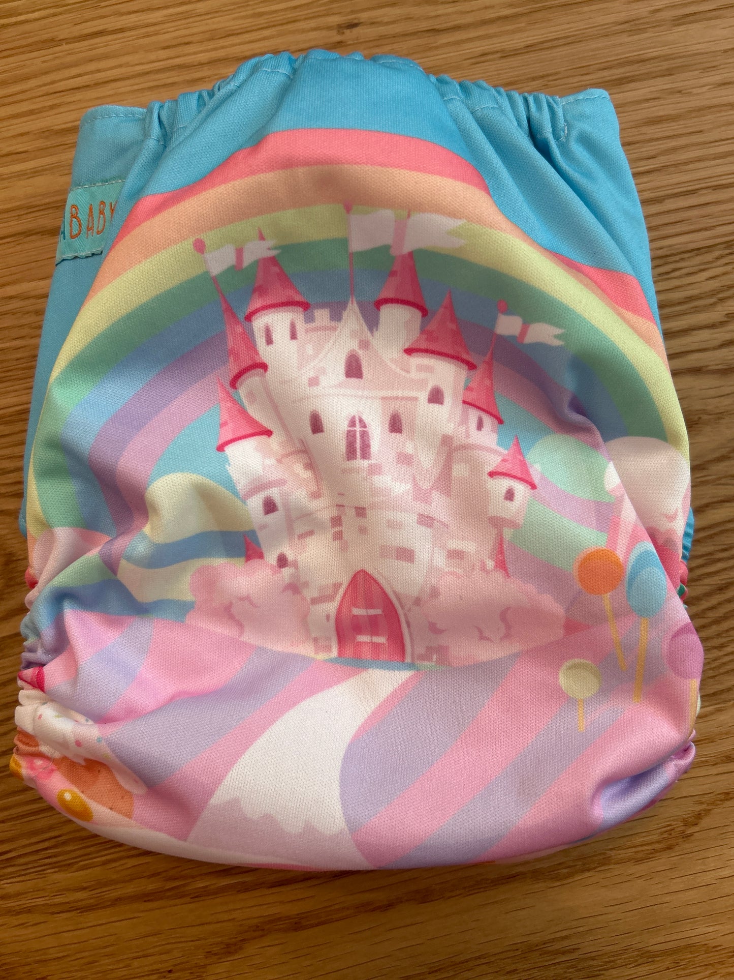 Alva baby pocket nappy - like new (003)