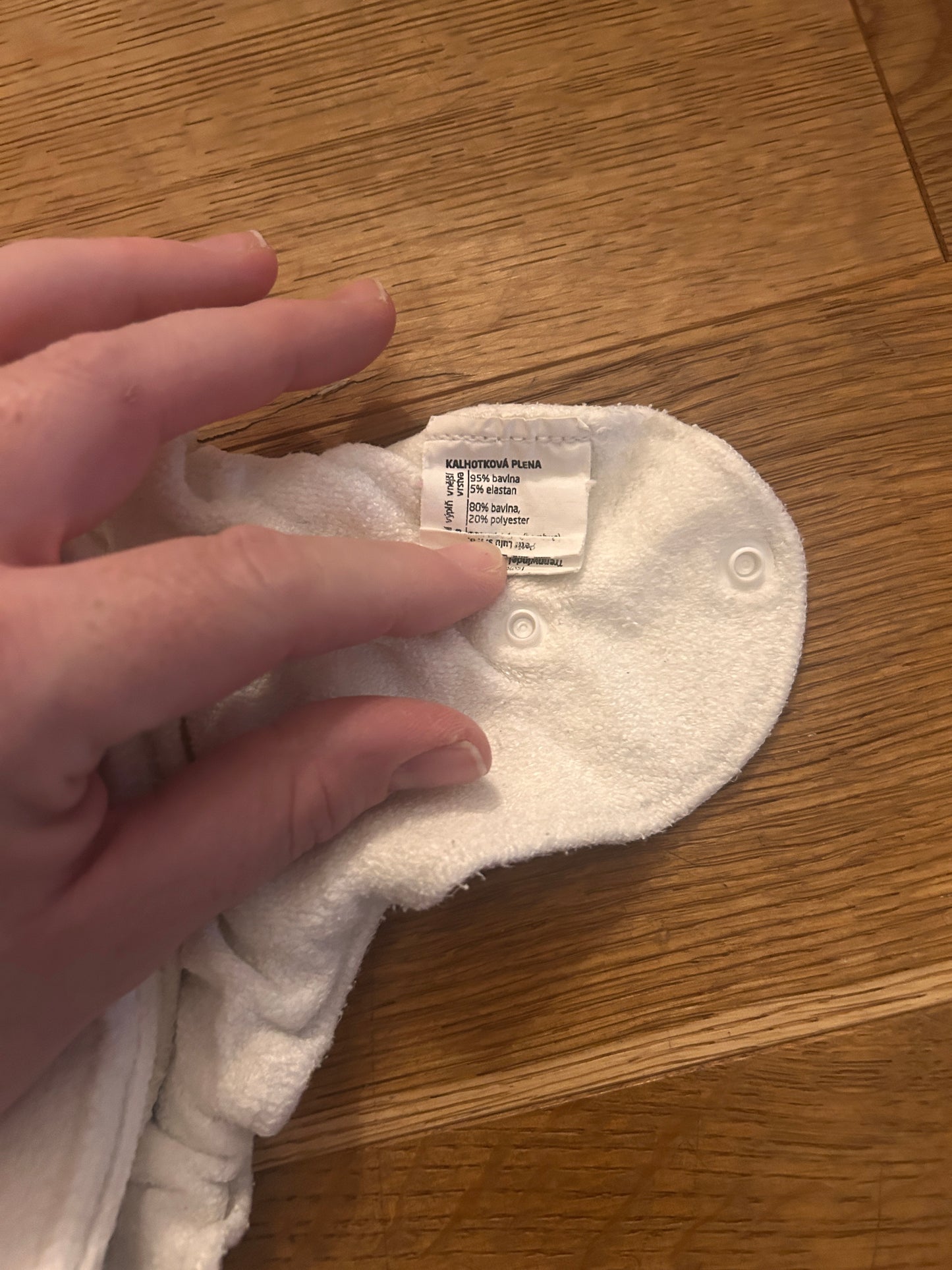 Petit Lulu fluffy organic fitted nappy (056)