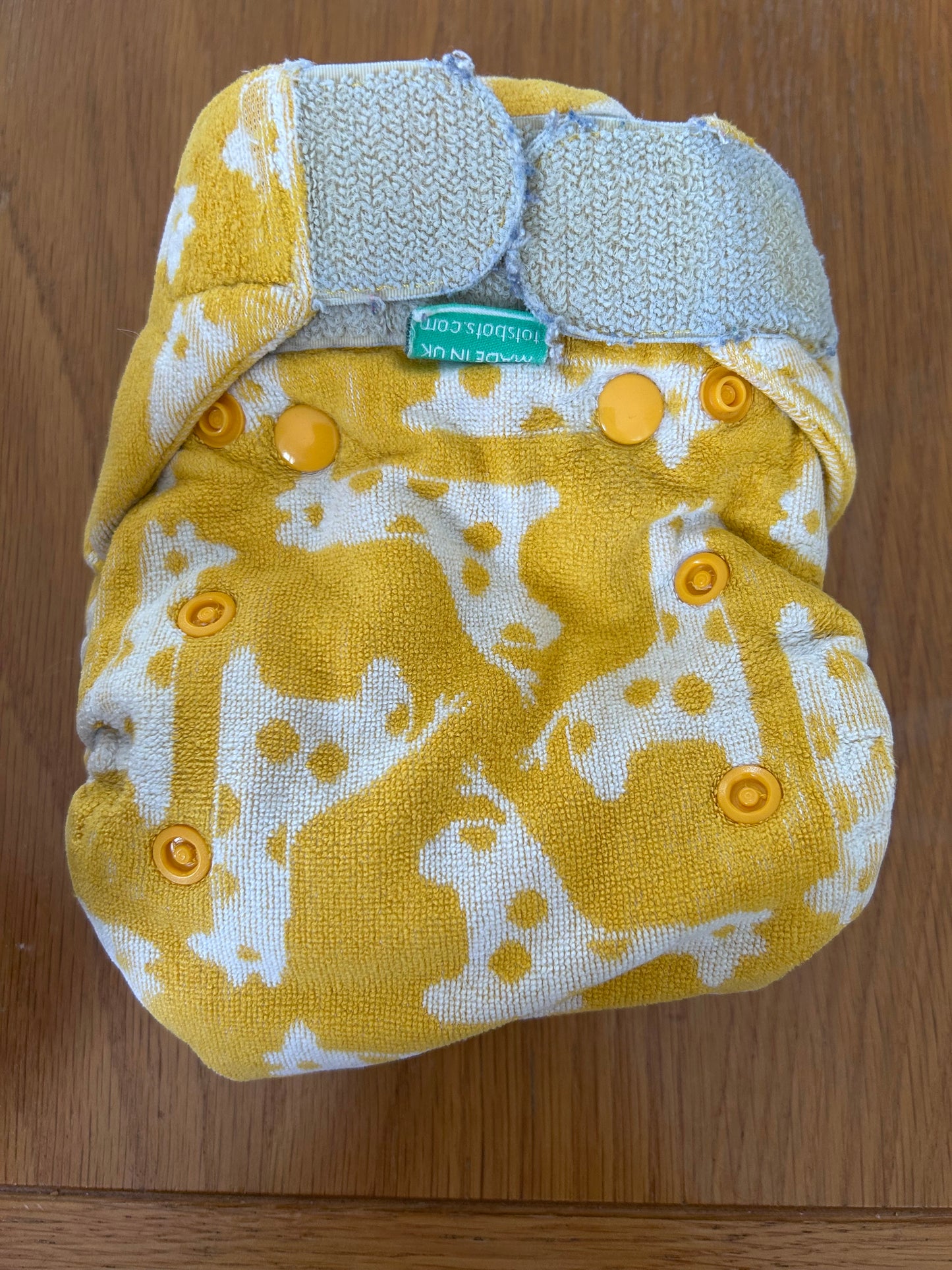 TotsBots  - Fitted Nappy bamboozle size 2 (003)