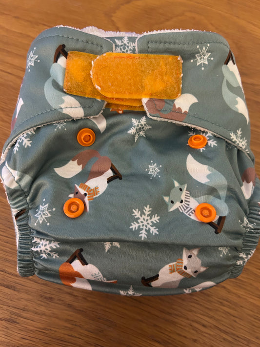 Baba and Boo newborn pocket nappy.  (#094)