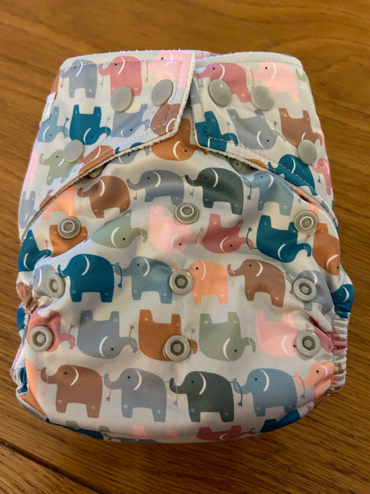 Baba and Boo pocket nappy - Prewashed only, like new (003)