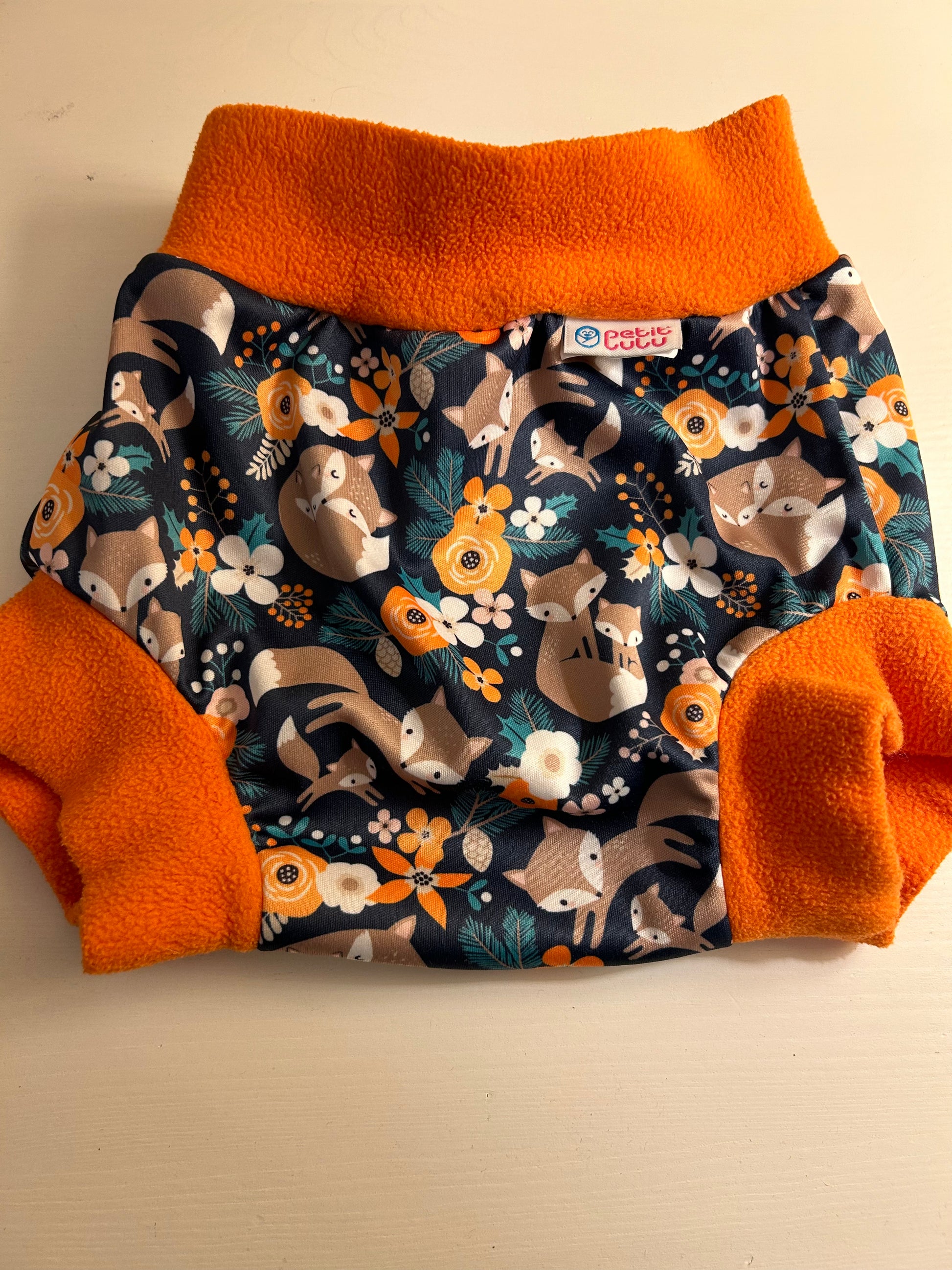 Neppy Fleece Petit Lulu fleece nappy wrap M (003) – ReNappy