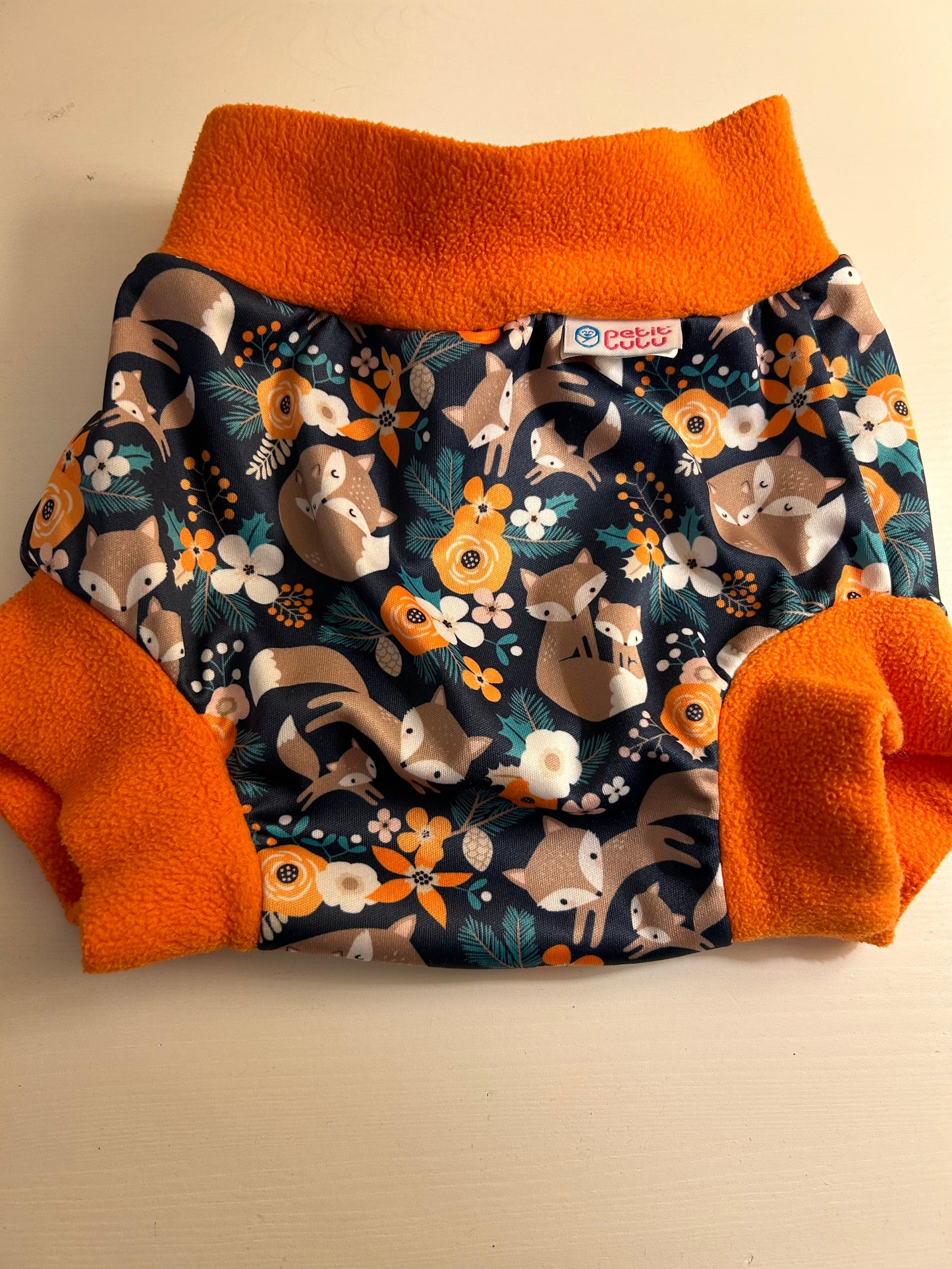 Petit Lulu fleece nappy wrap M  (003)