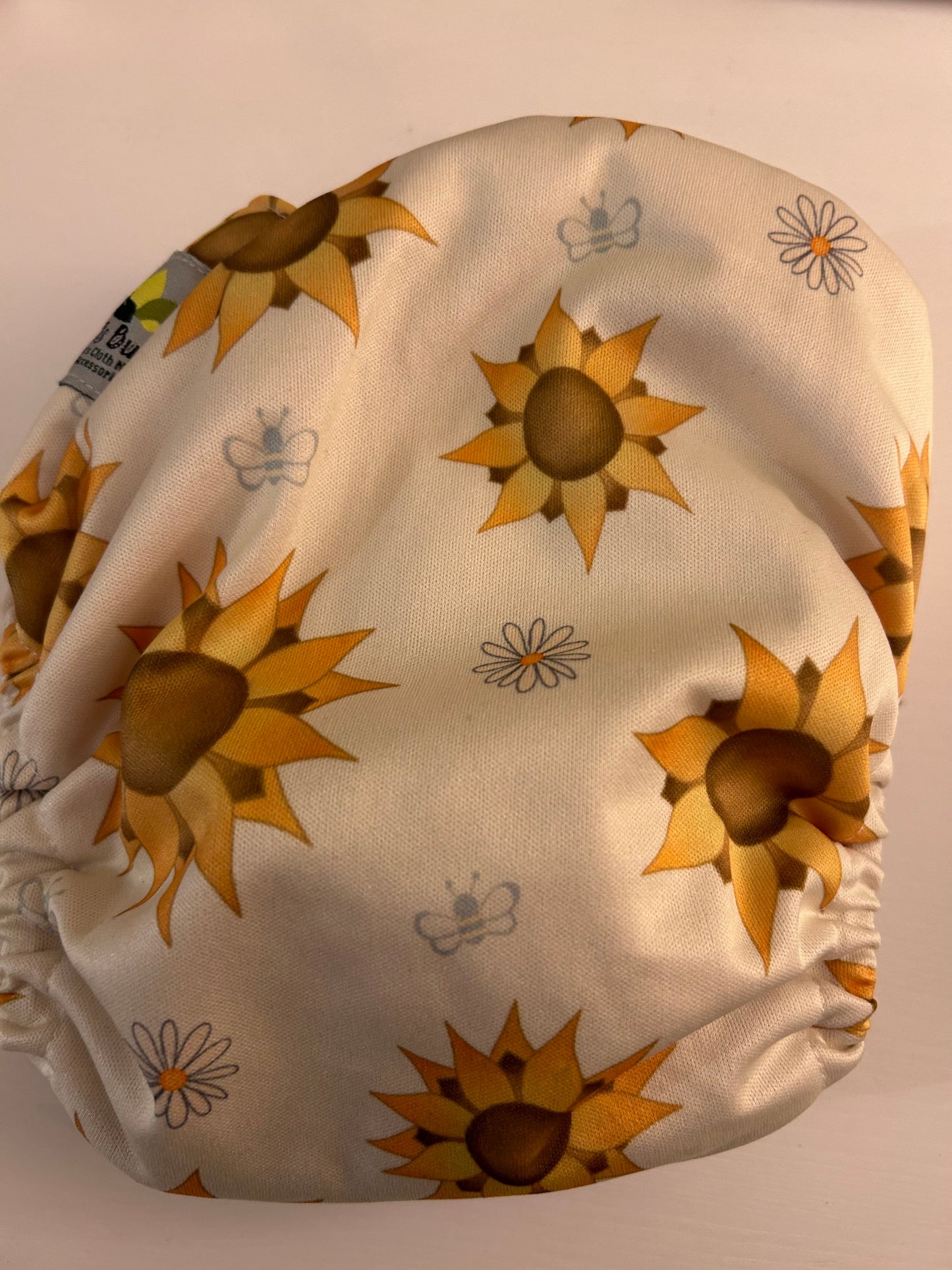 Bells Bumz - sunflower Pocket Nappy (003)