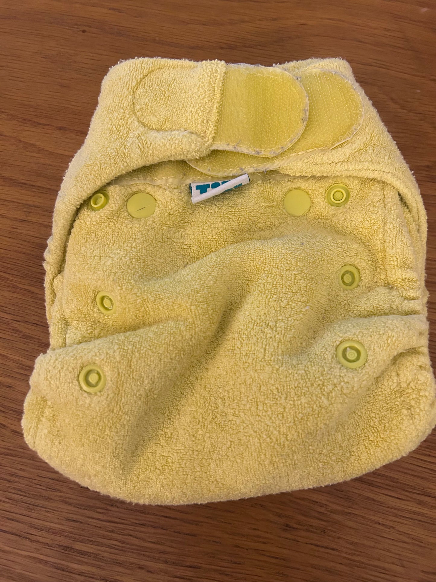 TotsBots  - Fitted Nappy bamboozle size 2 (003)