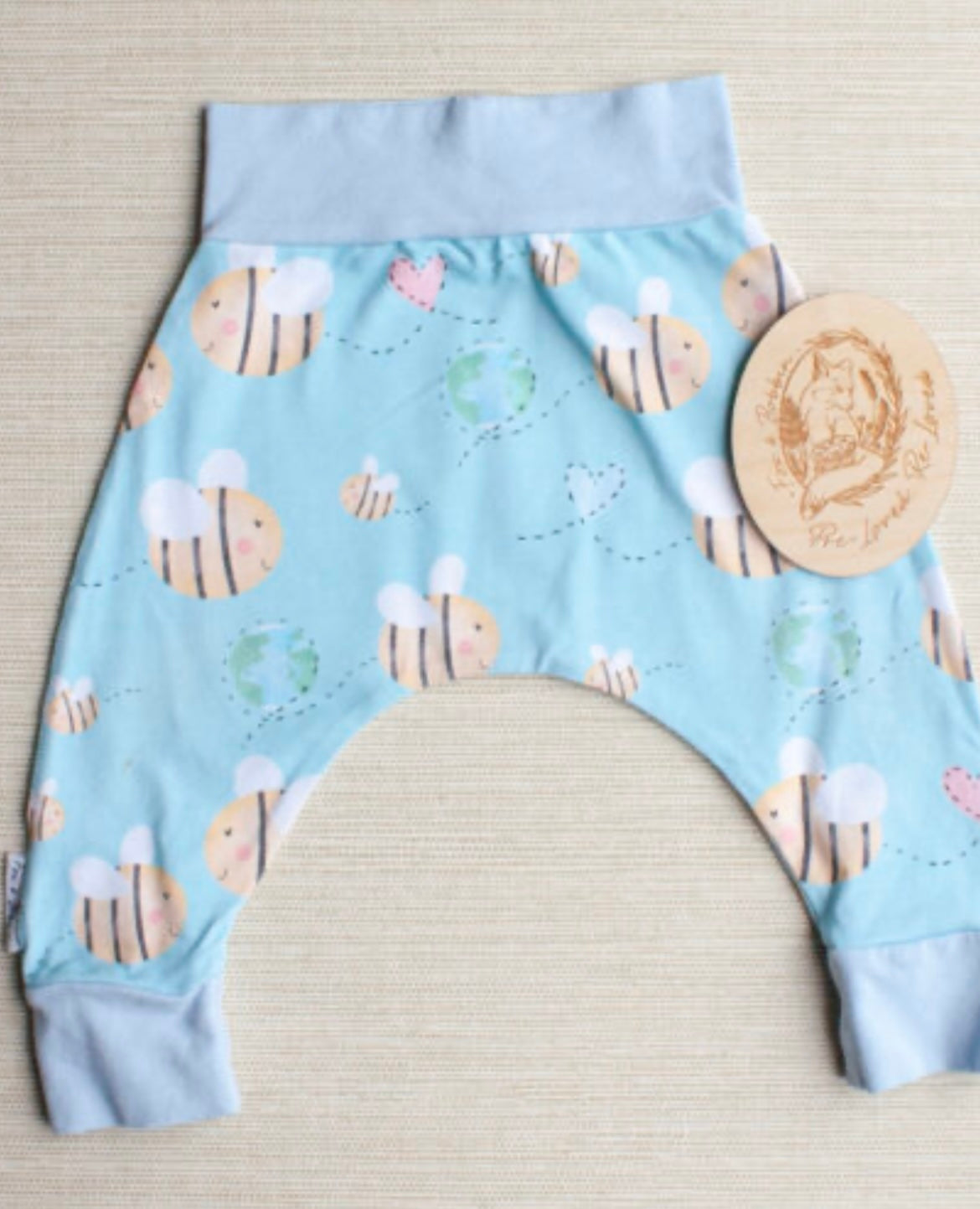 Harems GUC - 3-6 months. Fox & Bobbin Preloved cloth friendly clothing