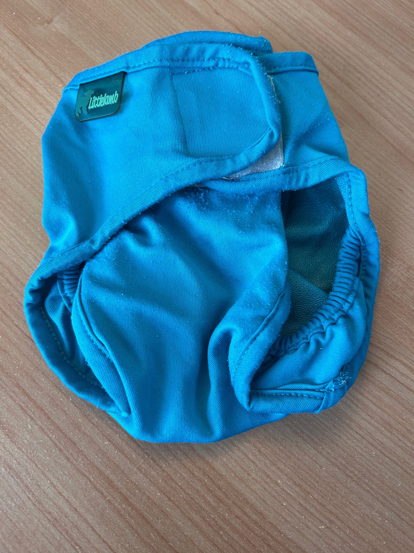 Little Lamb blue size 1 wrap (003)
