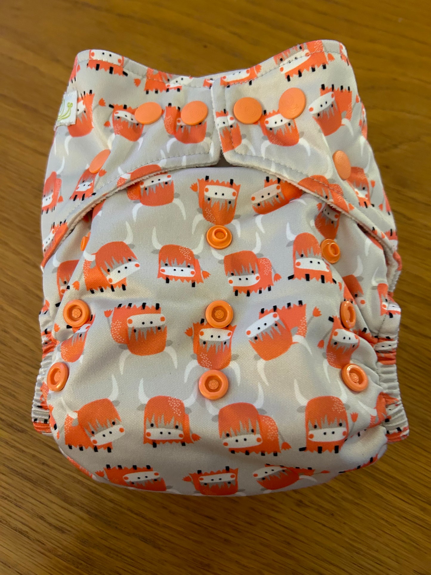 Baba and Boo pocket nappy - Prewashed only, like new (003)