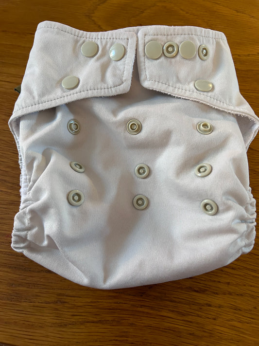 Little Lamb birth to potty one size pocket nappy (058)