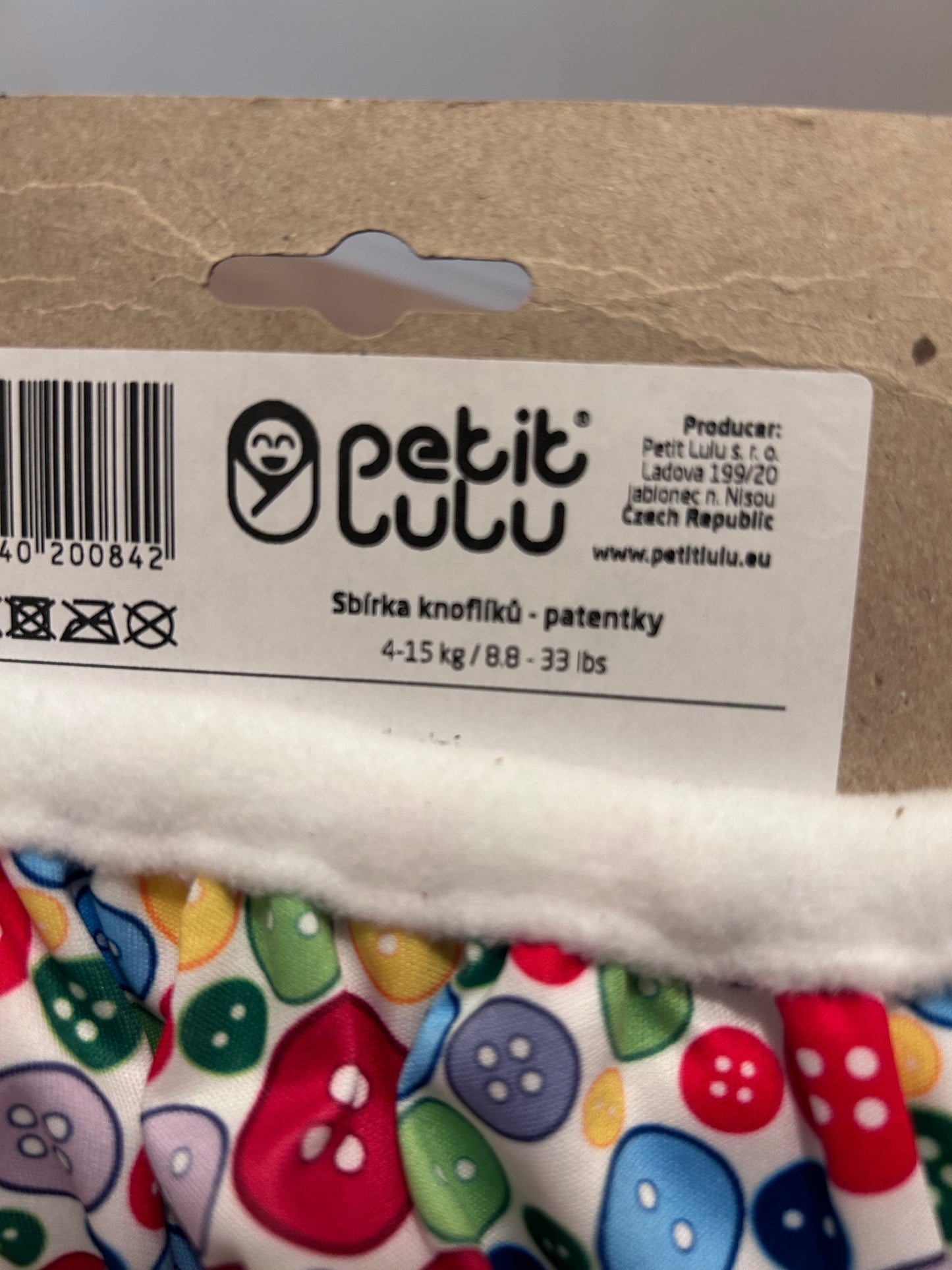 Petit Lulu nappy wrap brand new (084)