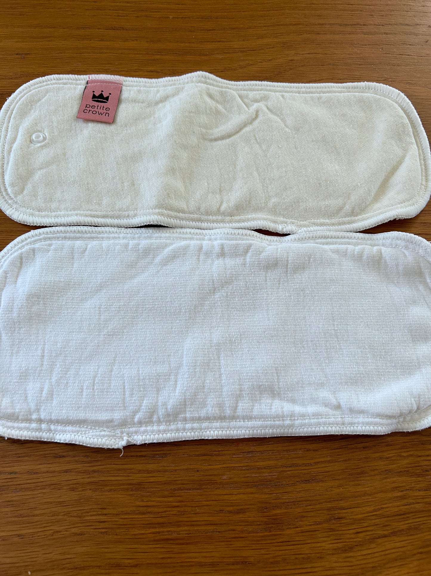 Petite Crowne trima one size pocket / all in two nappy with inserts - like new (060)