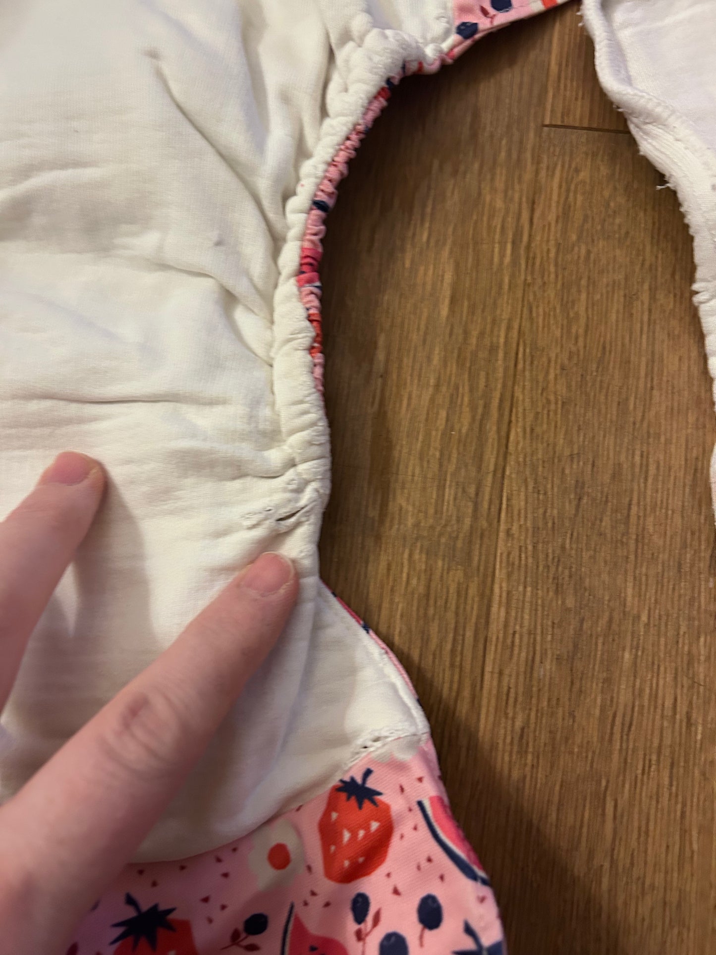 Petite Crowne one size pocket nappy with inserts (022)