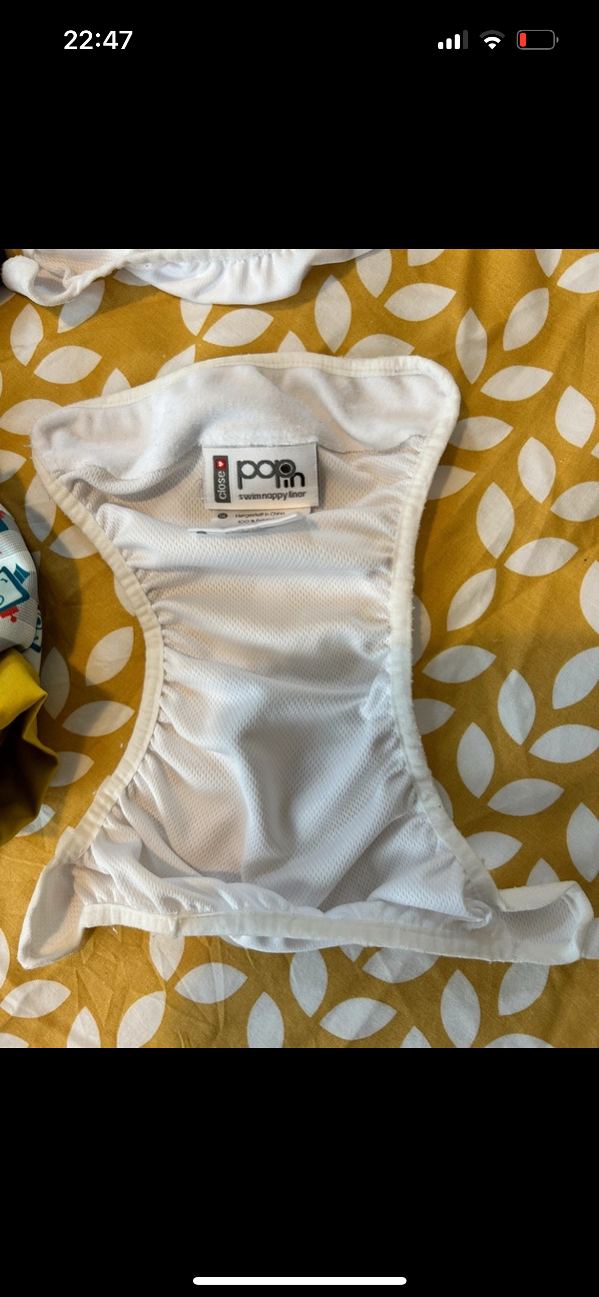 Close Pop In Swim nappy and Liner (003)