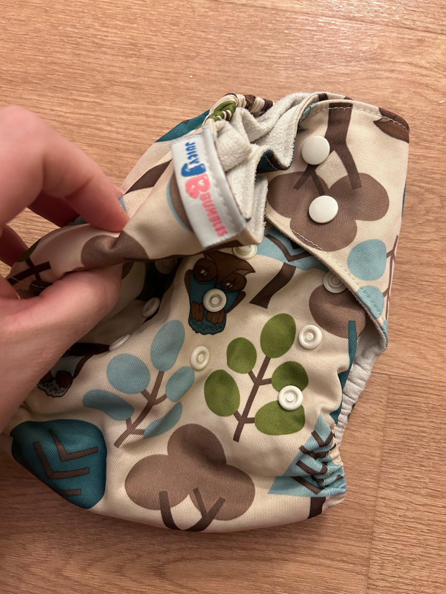 Juicy Bumbles Pocket nappy (078; unbranded)