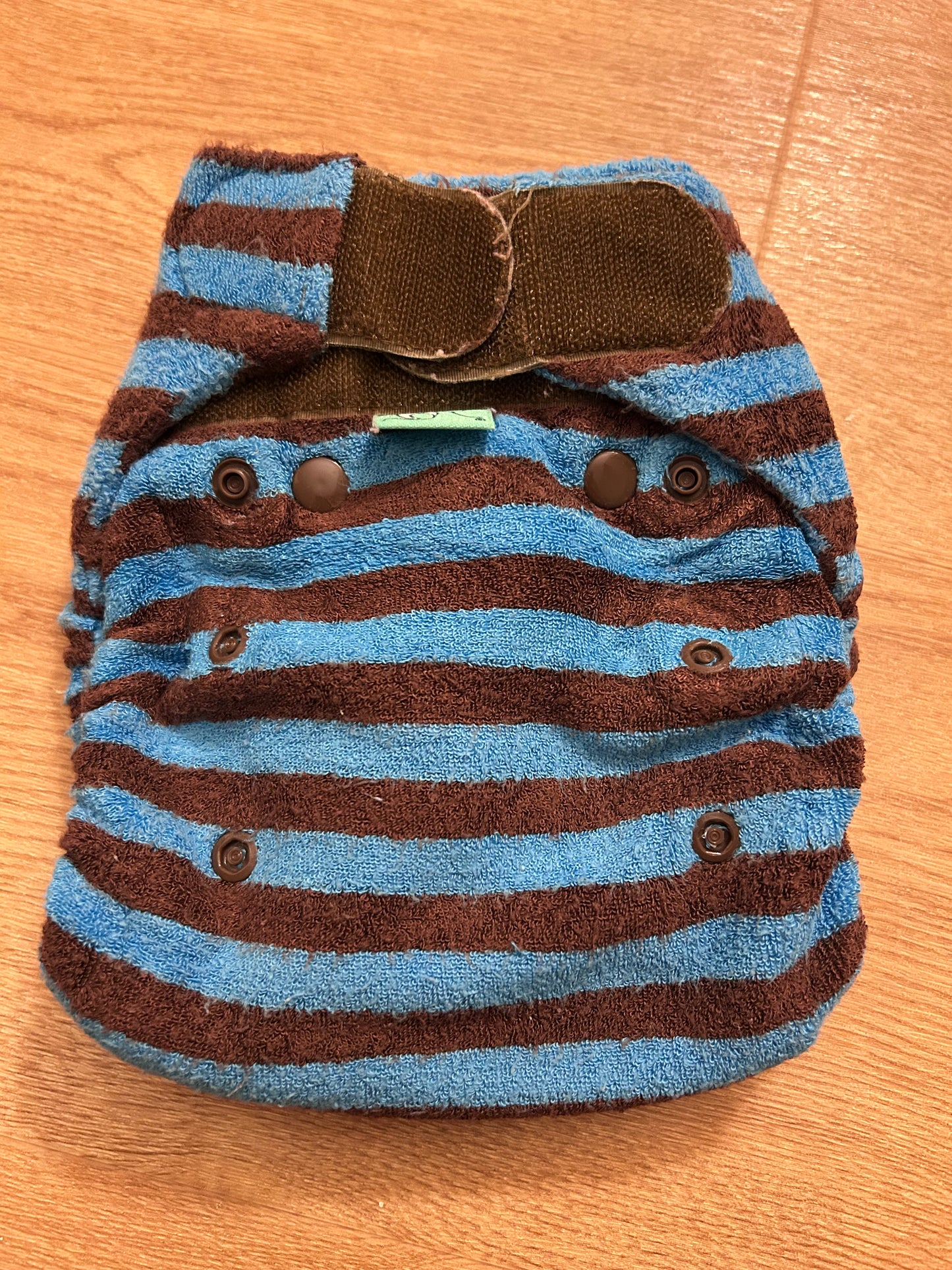 TotsBots  - Fitted Nappy bamboozle size 2 (003)