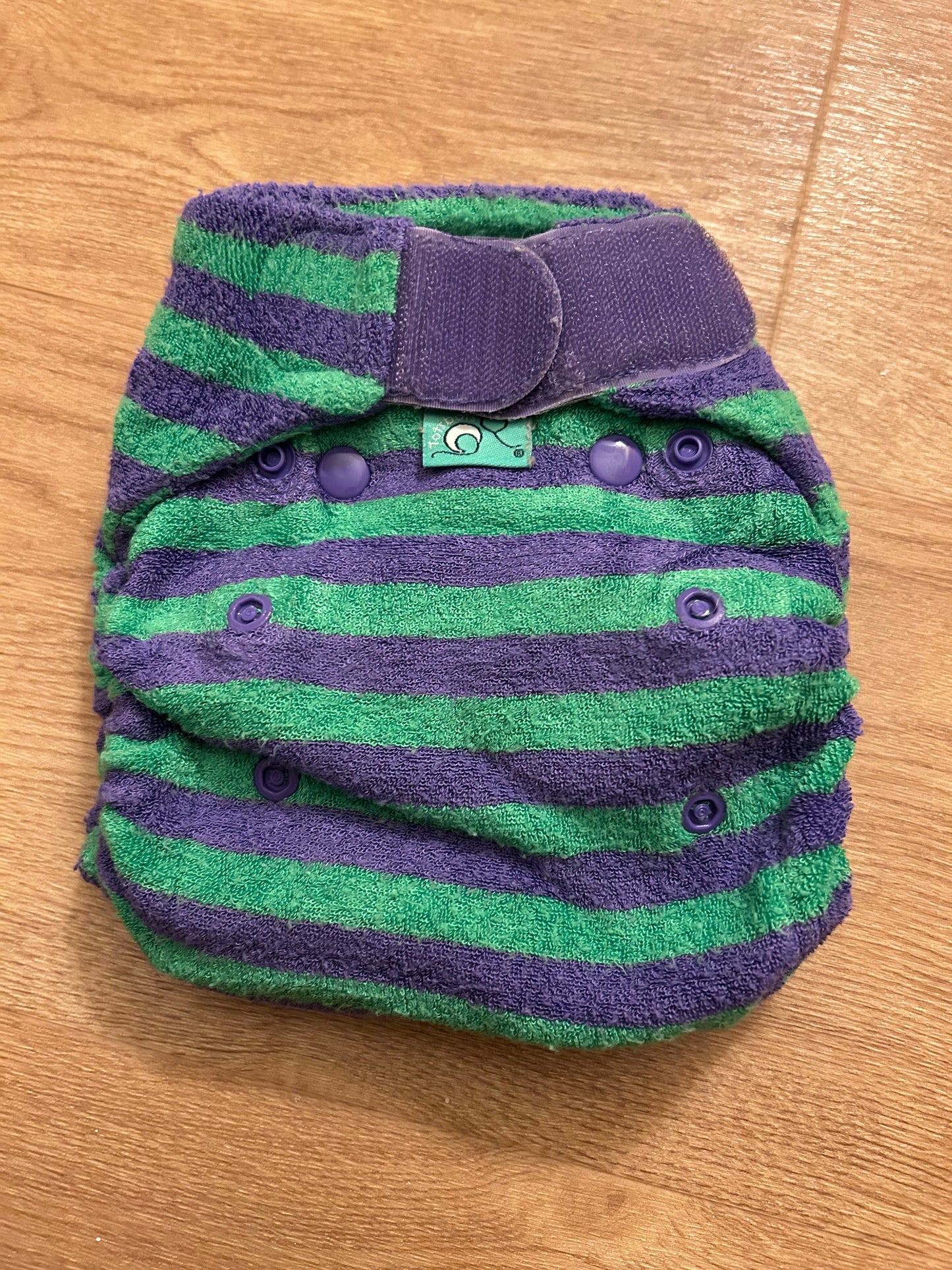 TotsBots  - Fitted Nappy bamboozle size 2 (003)