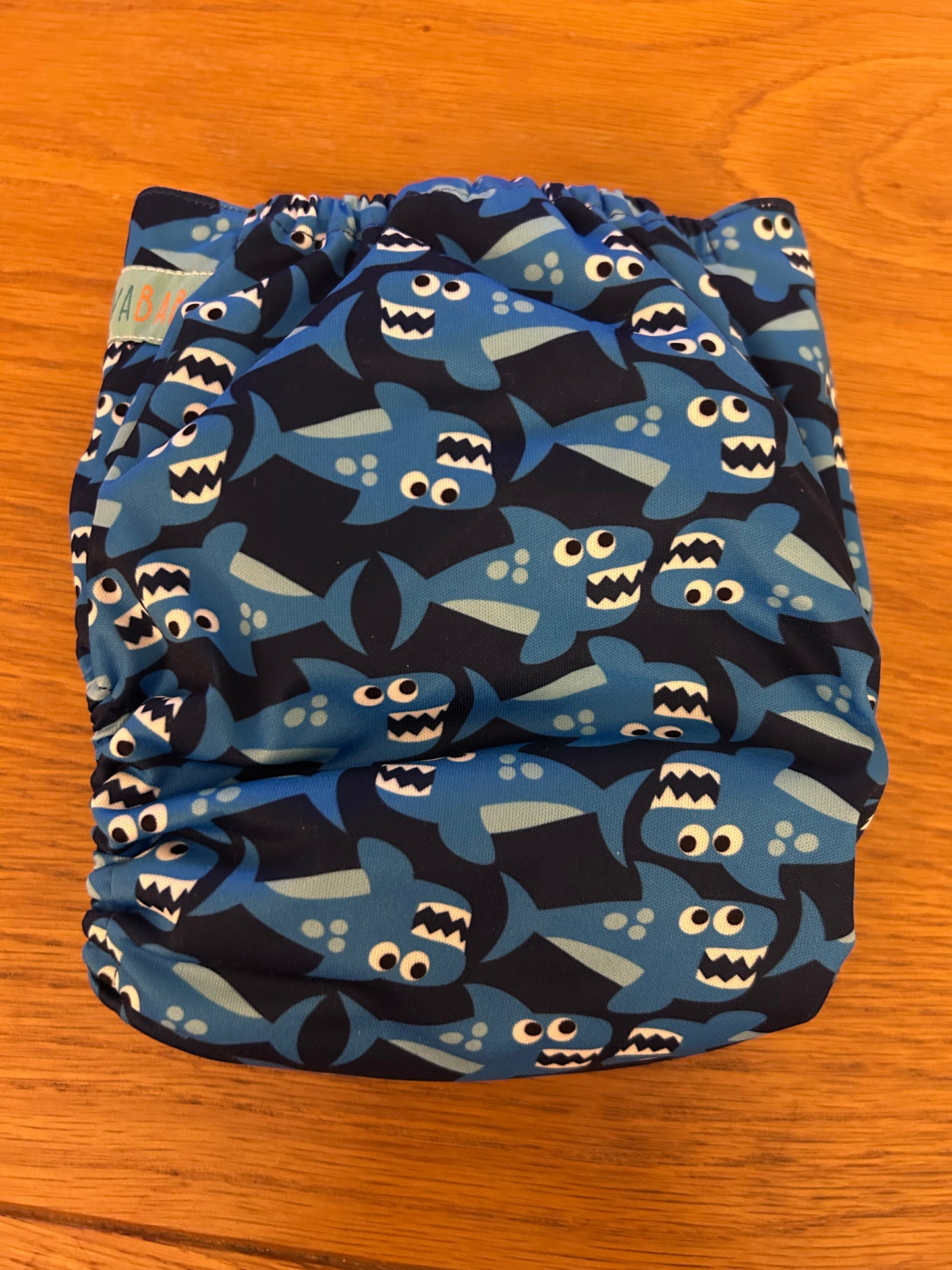 Alva baby pocket nappy with 2 inserts (003)