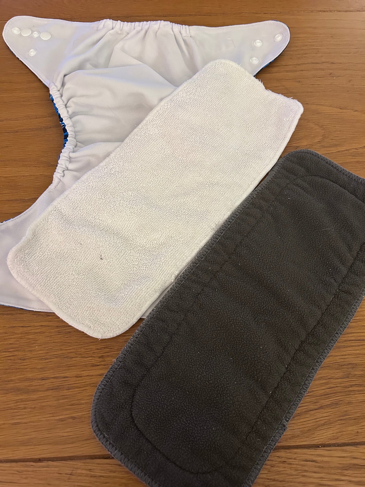 Alva baby pocket nappy with 2 inserts (003)