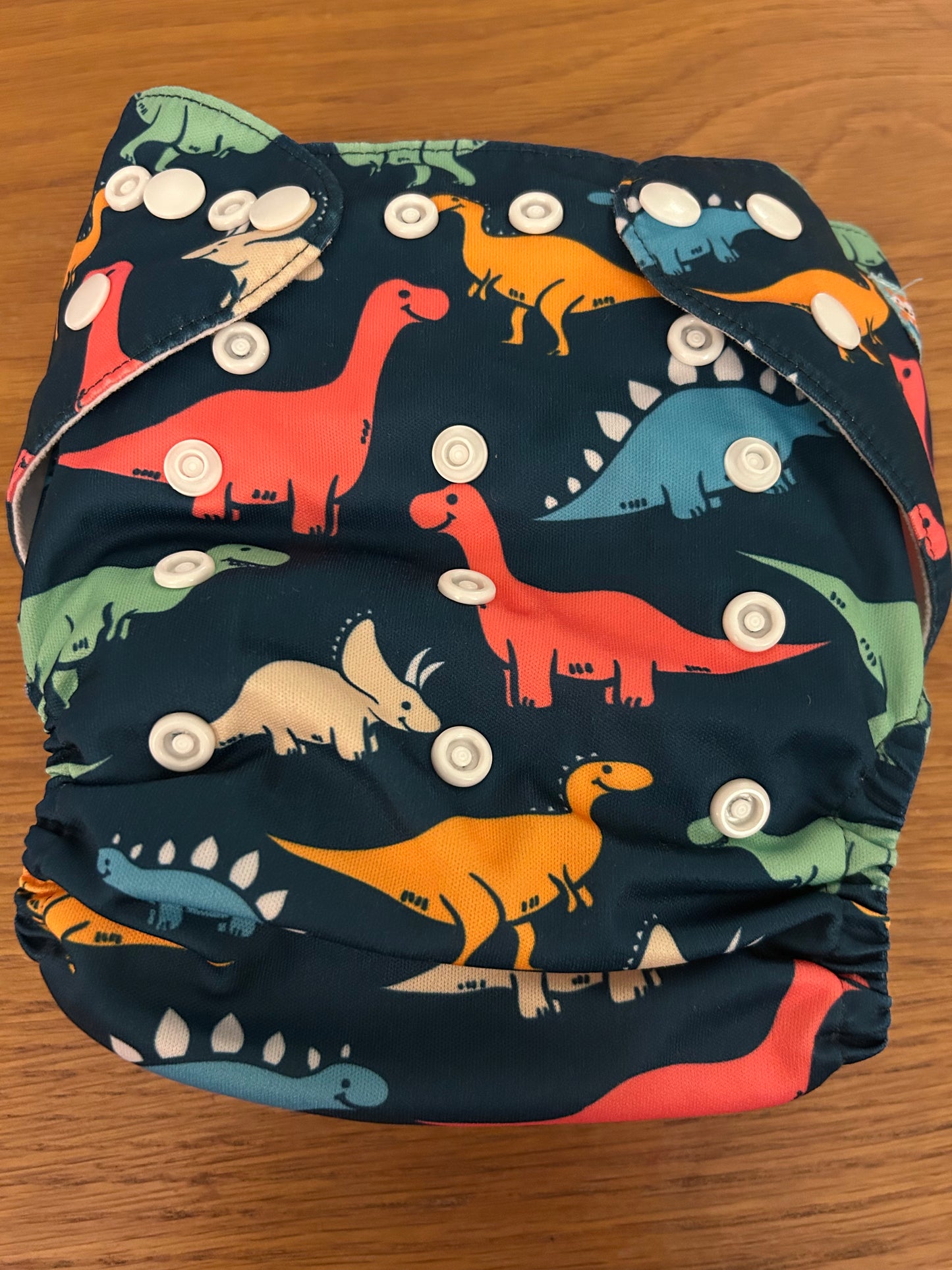 Alva baby pocket nappy with 2 inserts (003)