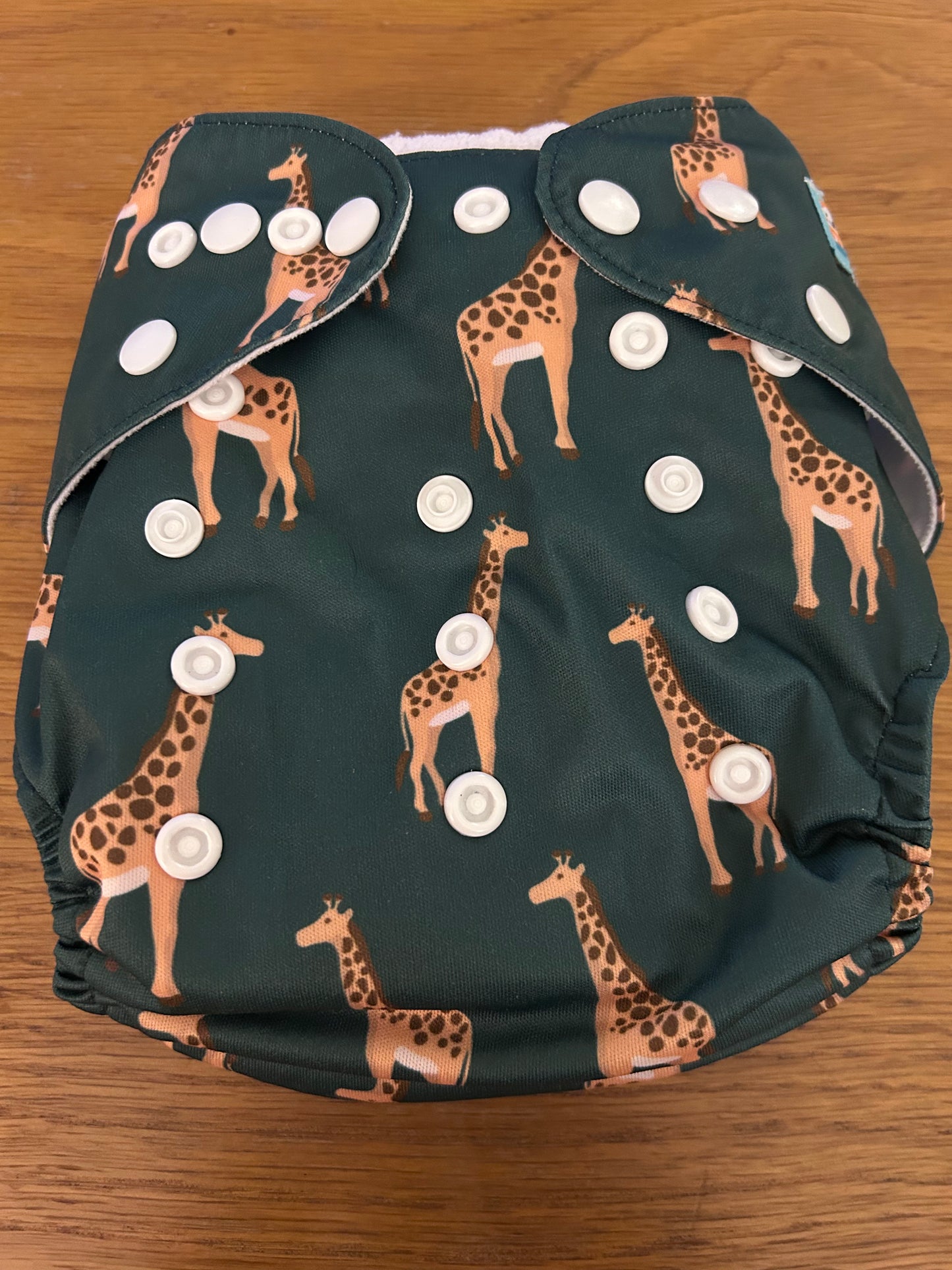 Alva baby pocket nappy with 2 inserts (003)