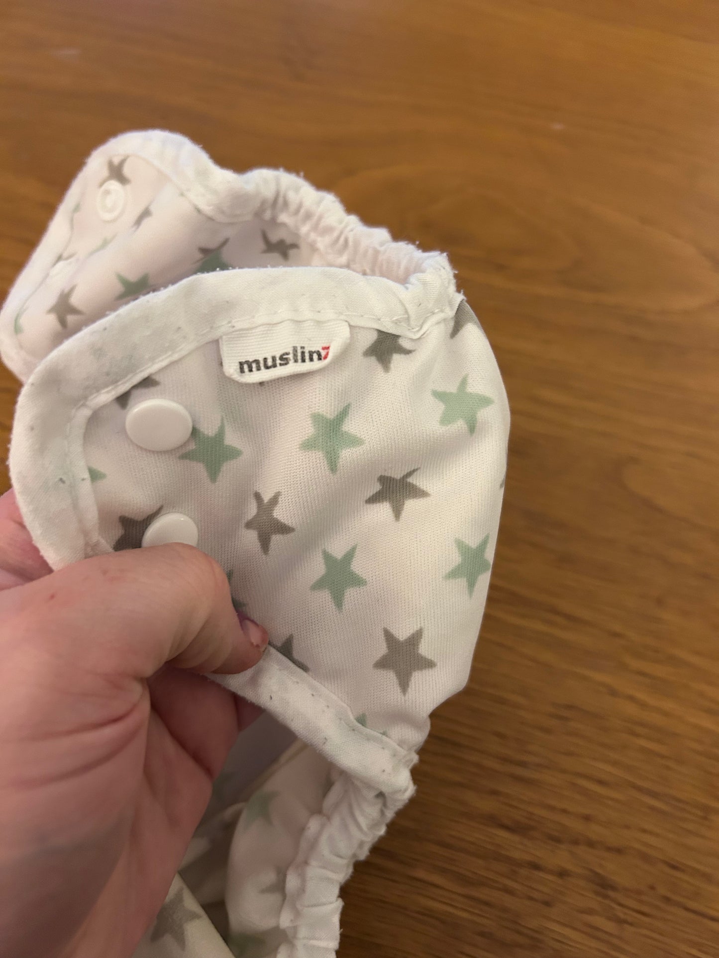 Muslinz size 1 nappy wrap (#086)