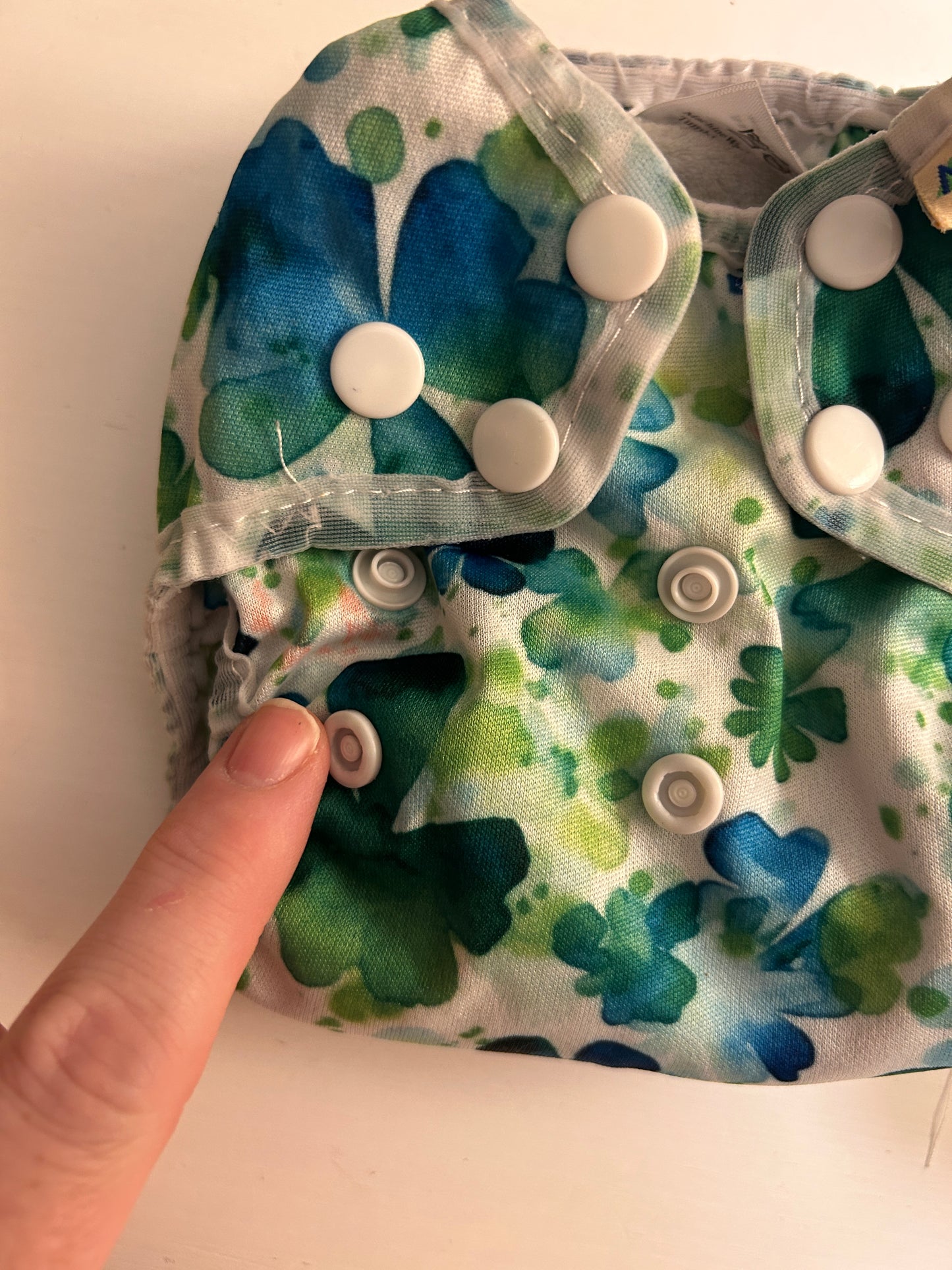 Motherease newborn / XS all in one organic cotton nappy (003)