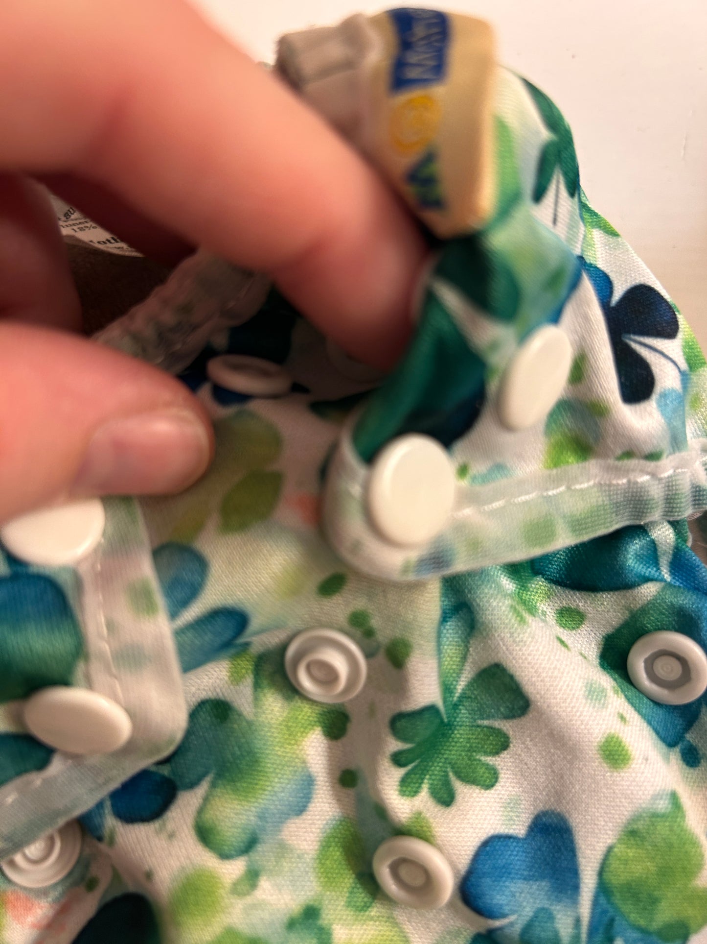 Motherease newborn / XS all in one organic cotton nappy (003)