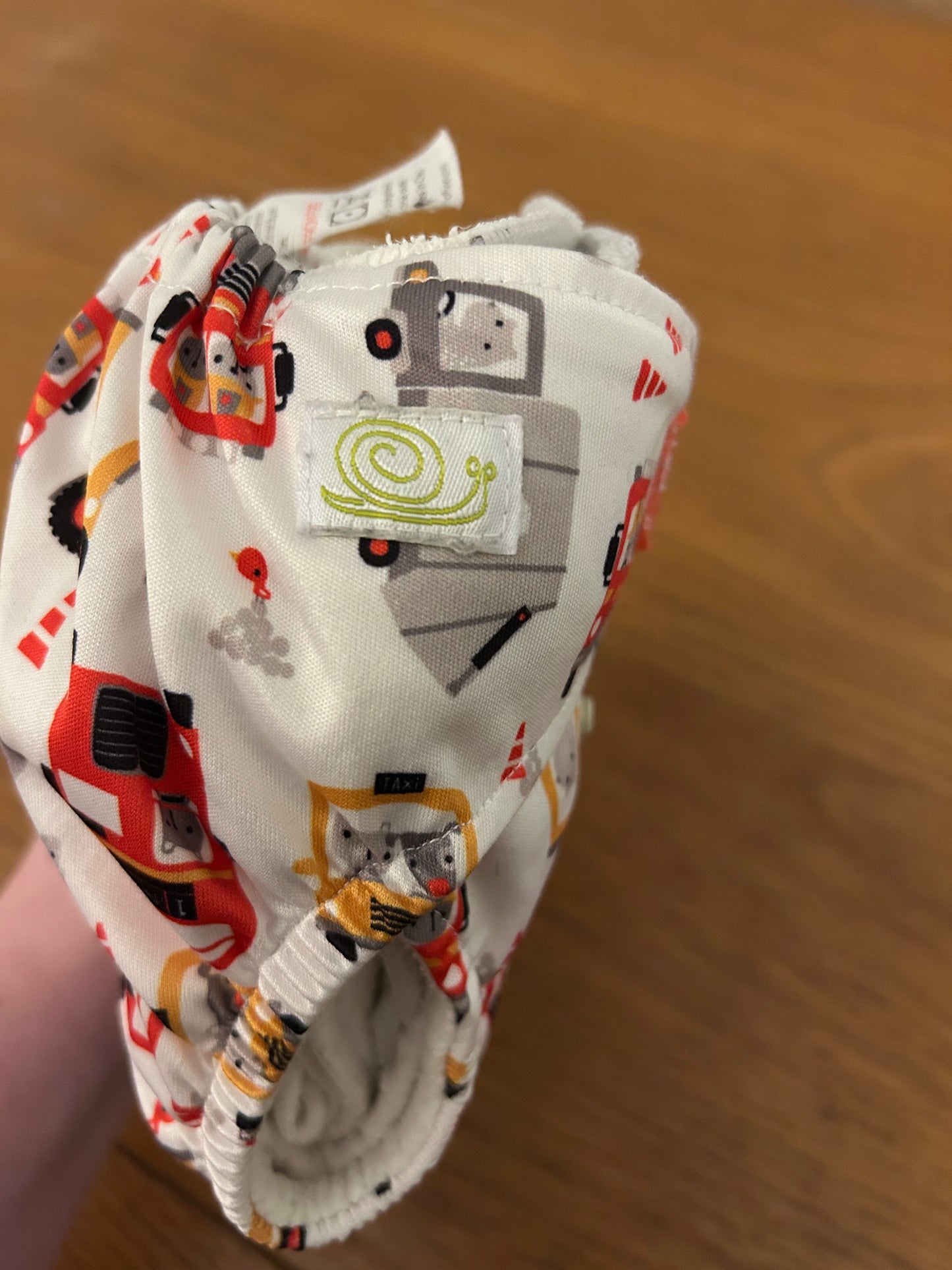 Baba and Boo newborn pocket nappy.  (#090)