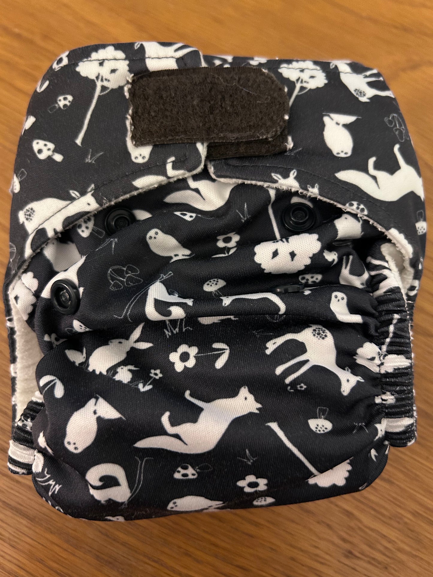 Baba and Boo newborn pocket nappy.  (#090)